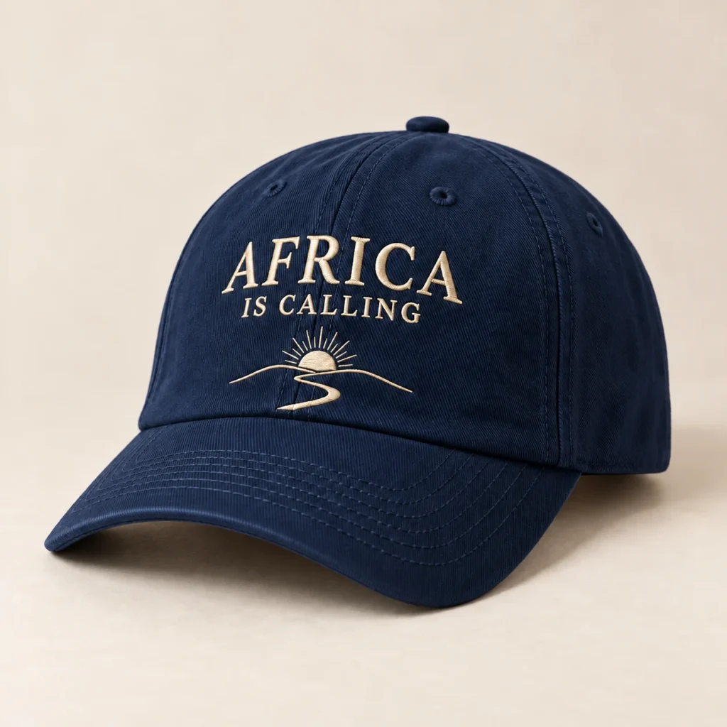 AFRICA IS CALLING — Cap Africa-inspired design preview